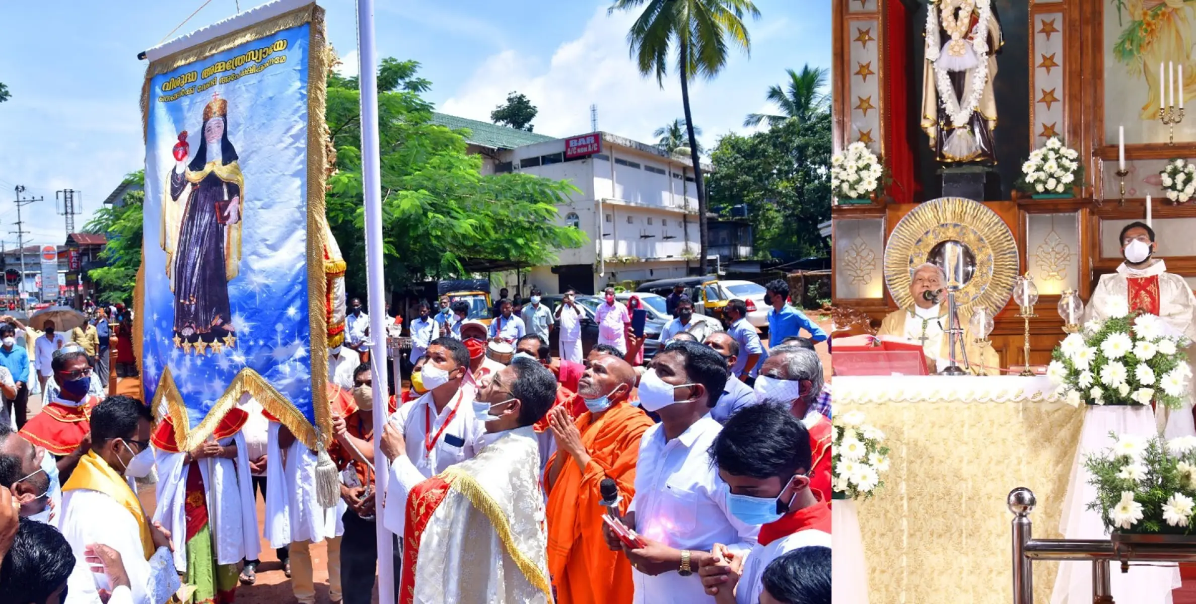 മാഹിക്ക് ഇനി ഉത്സവ നാളുകള്‍ തിരുനാള്‍ സമാപനം 22 ന്